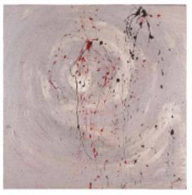 Immagine - Rif. Opere di Claudia Liuzzi - COD. 8 - PASSIONE SU GHIACCIO - H cm 70 x 70 - Tecnica mista su tela