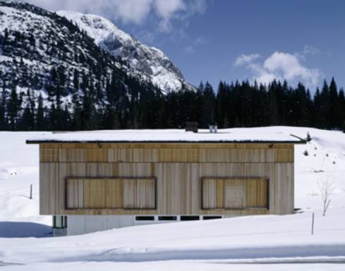 Immagine - Rif. DIETRICH | UNTERTRIFALLER ARCHITETTI / kunst Merano arte -- > 7) Dietrich | Untertrifaller / Casa Strolz / Lech, Austria / 2004  2005 /  Bruno Klomfar