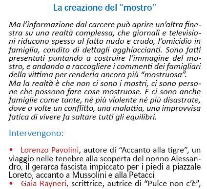 Immagine (da locandina) - Rif.: Giornata di Studi I totalmente buoni e gli assolutamente cattivi (Casa di Reclusione di Padova, 20 maggio 2011)  ==  Organizzata da: Granello di Senape Padova - Centro Documentazione 2 Palazzi - Redazione di Ristretti Orizzonti // Ministero della Giustizia - Casa di Reclusione di Padova // Conferenza Nazionale Volontariato Giustizia  ==  [ www.ristretti.org ]  ///  VD. DA PROGRAMMA-LOCANDINA Giornata di Studi I totalmente buoni e gli assolutamente cattivi == > La creazione del mostro (parte 1 di 2)